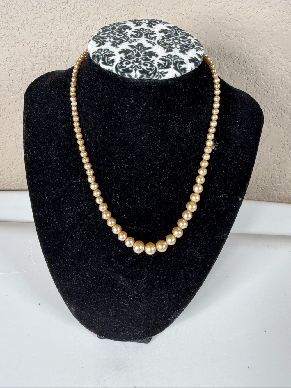 Classic Ivory Pearl Strand Necklace